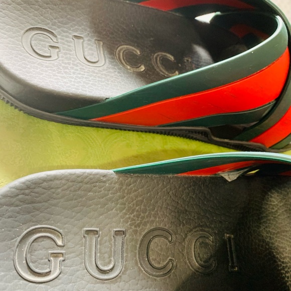Mens web Gucci slippers main image 9